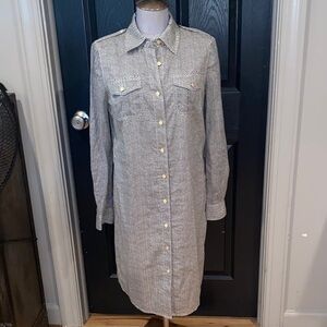 Tory Burch Chevron Print Dress Sz. 8